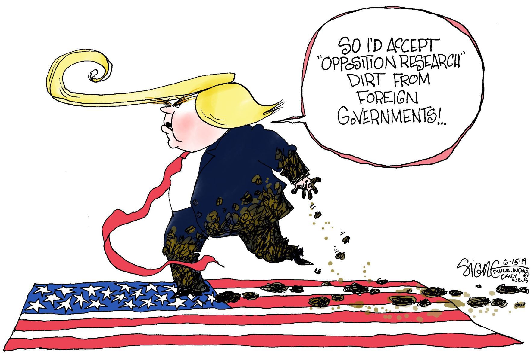 Signe Wilkinson editorial cartoon
